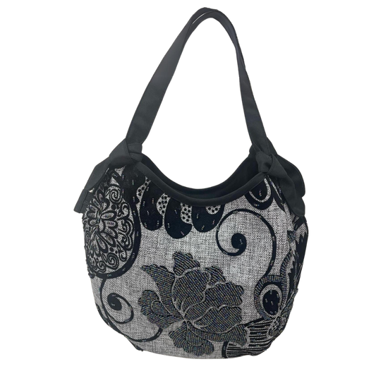Beaded Floral Handbag