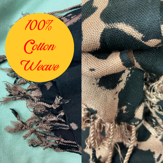 Cute and Bright Animal Print Shawl Scarf